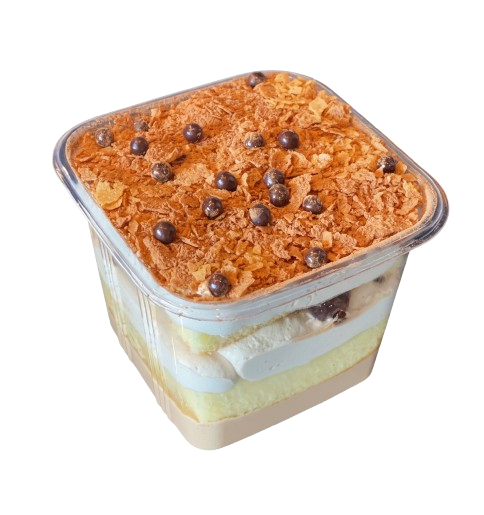 Black Tea Boba Cake Box