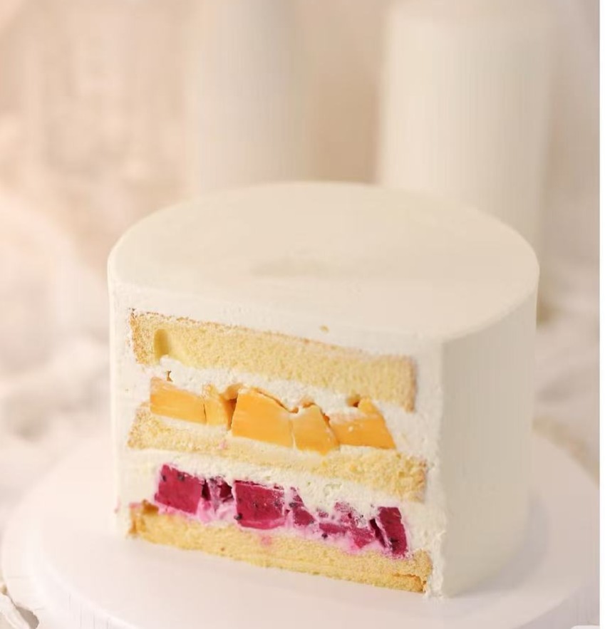 Cake filling example